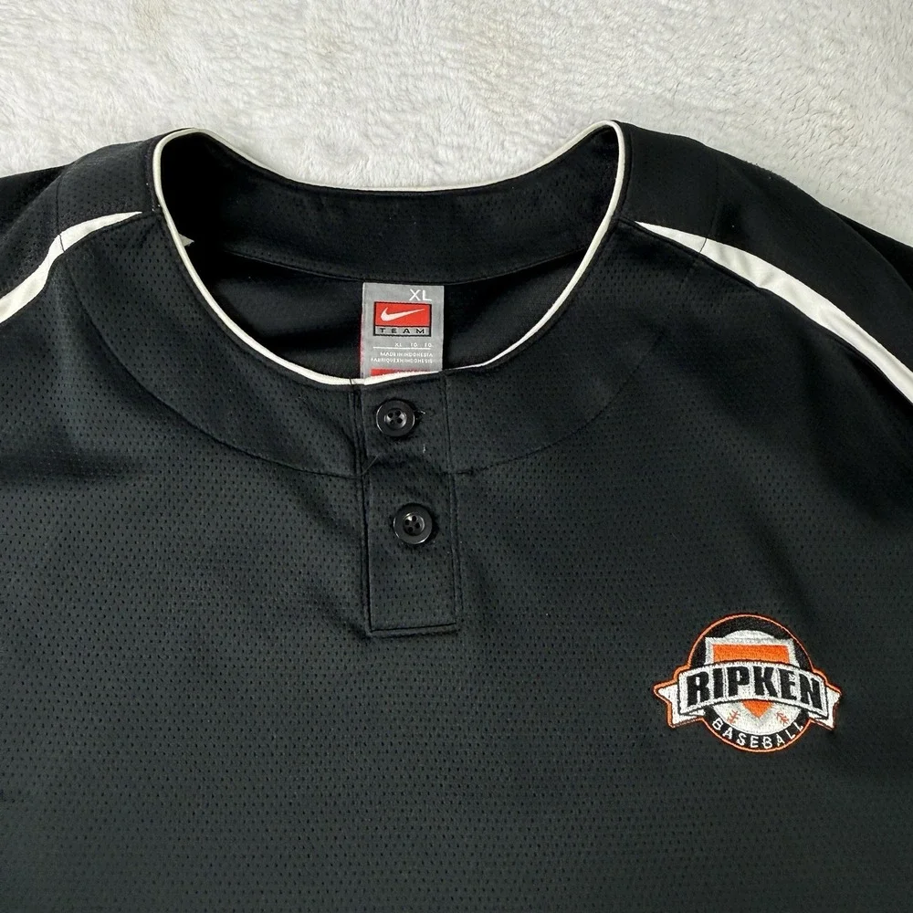Vintage Cal Ripken Jersey Nike Dri Fit Team Mens size XL Black